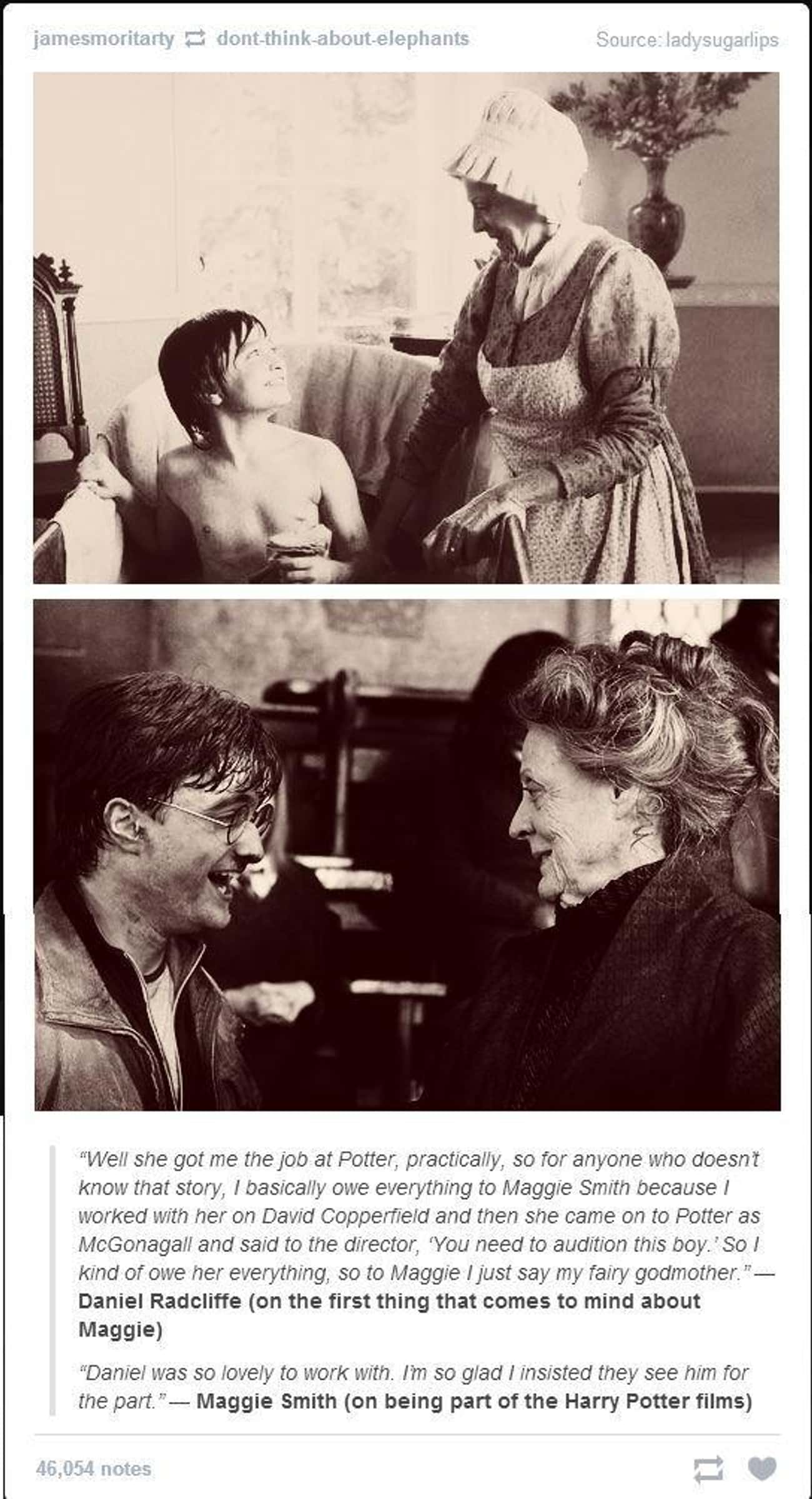 Maggie Smith Insisted On Daniel Radcliffe