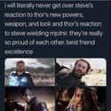 Best Friend Excellence on Random Wholesome Captain America Memes That Made Our Day