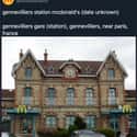 Gennevilliers Station, Near Paris, France on Random Most Unusual McDonald's Locations From Around World
