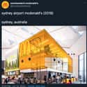 Sydney Airport, Sydney, Australia on Random Most Unusual McDonald's Locations From Around World