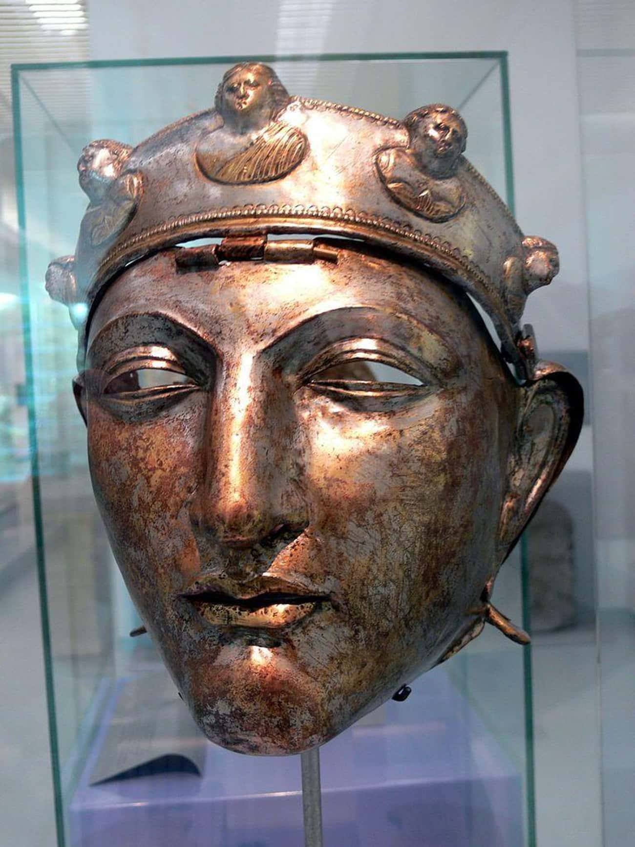 Roman Mask Helmet (c. 1st Century AD)