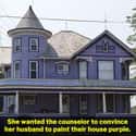 The Purple House on Random Couples Counselors Share Weirdest Reasons Couples Have Come To Them