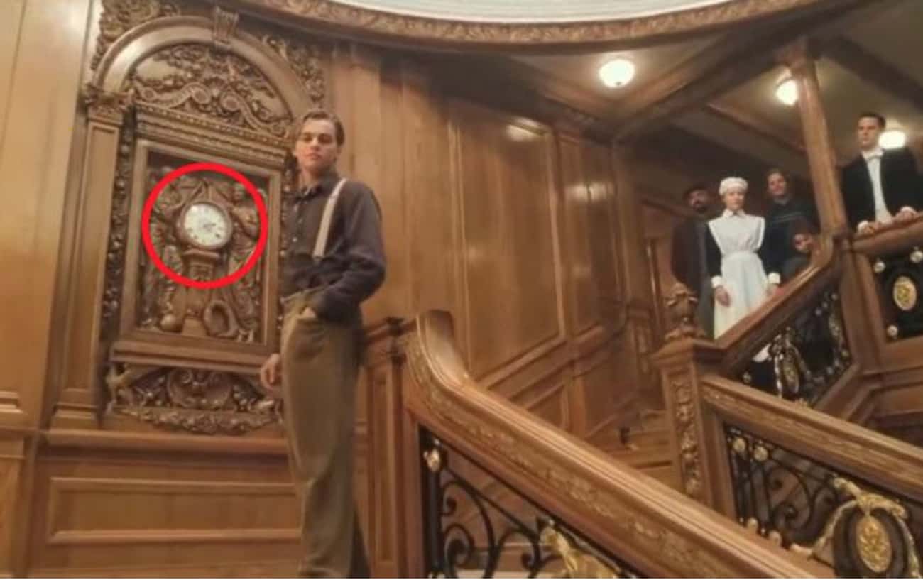In The Final Scene, The Clock Is Set To 2:20, Which Is When The Titanic Began To Sink