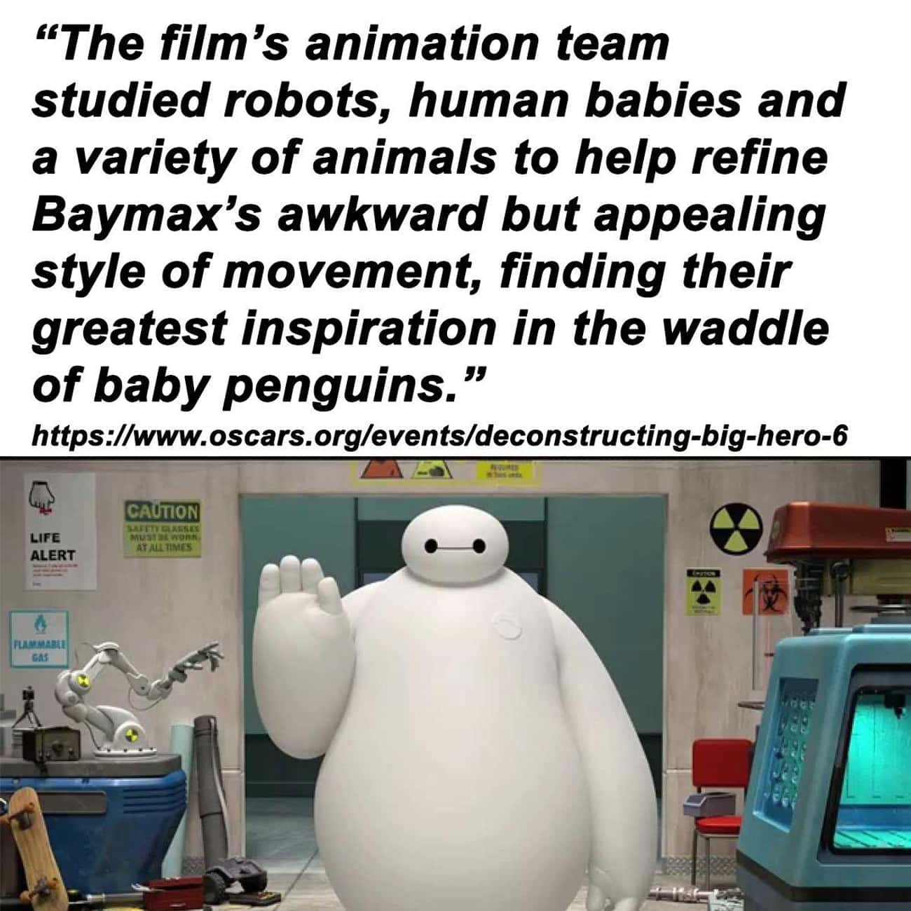 Baymax Is Greatly Inspired By Baby Penguins