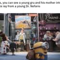 Young Gru Making An Important Purchase In The Background on Random Small But Poignant Details Fans Noticed In 'Despicable Me' Movies