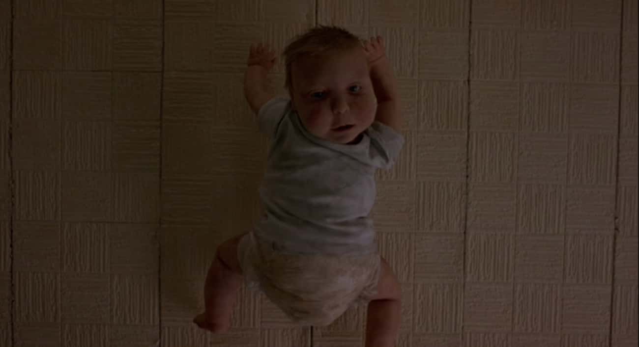 Ceiling Baby From 'Trainspotting'