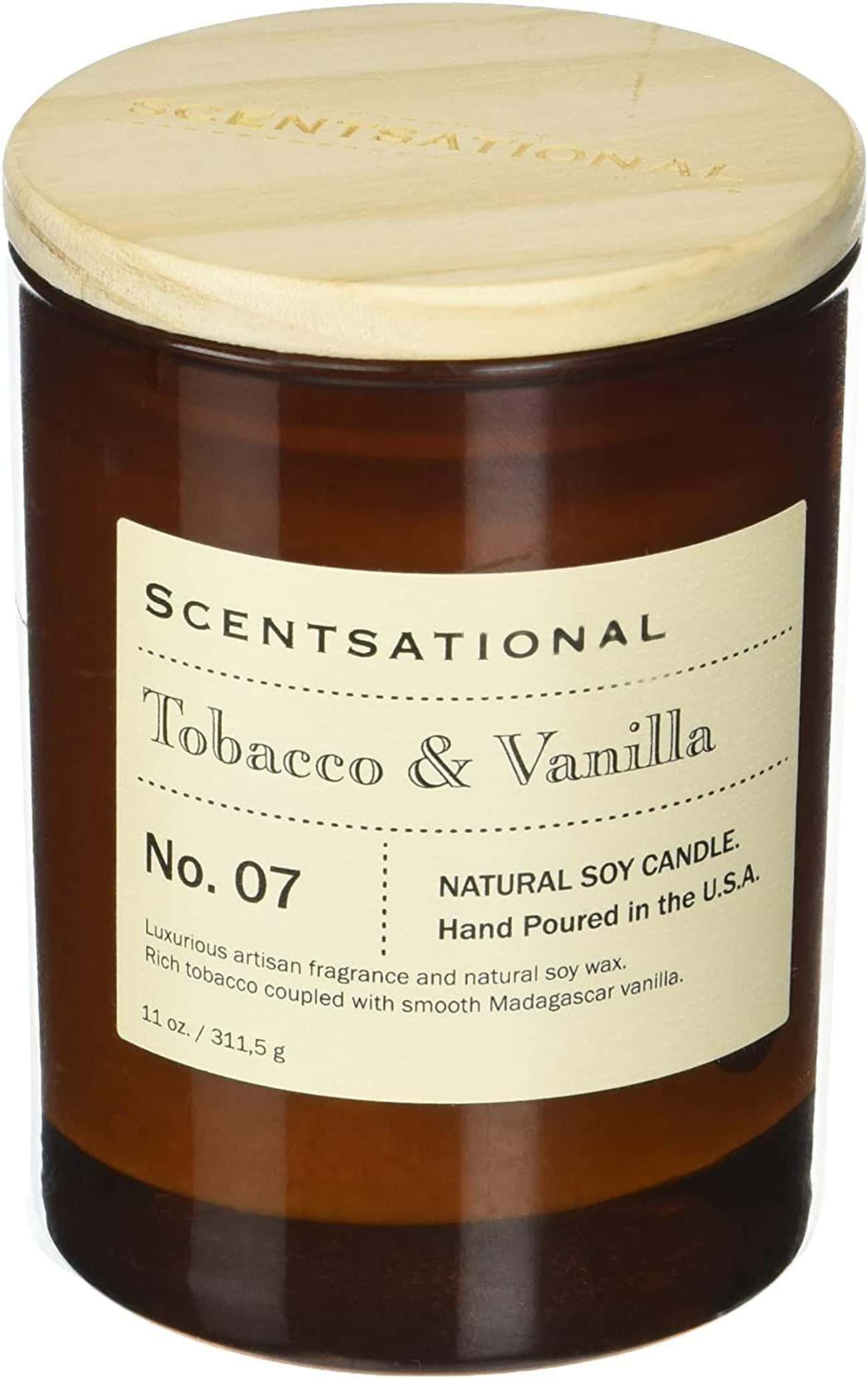 Scentsational Apothecary - Tobacco & Vanilla Candle