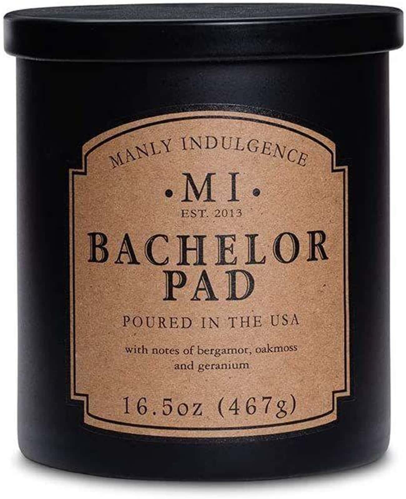 Manly Indulgence Bachelor Pad Jar Candle