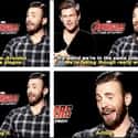 Could Cut The Tension With A Knife on Random Chris Evans Interviews That Prove He'll Always Be The Funniest Avenger