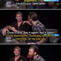 Who Likes Thor? on Random Chris Evans Interviews That Prove He'll Always Be The Funniest Avenger