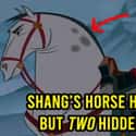 The Mickeys Hiding On The Horse on Random 'Mulan' Movie Details That Fans Have Now Noticed