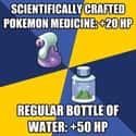 There's Something In Those Water Bottles on Random Hilarious Examples Of Pokémon Logic That Make No Sense