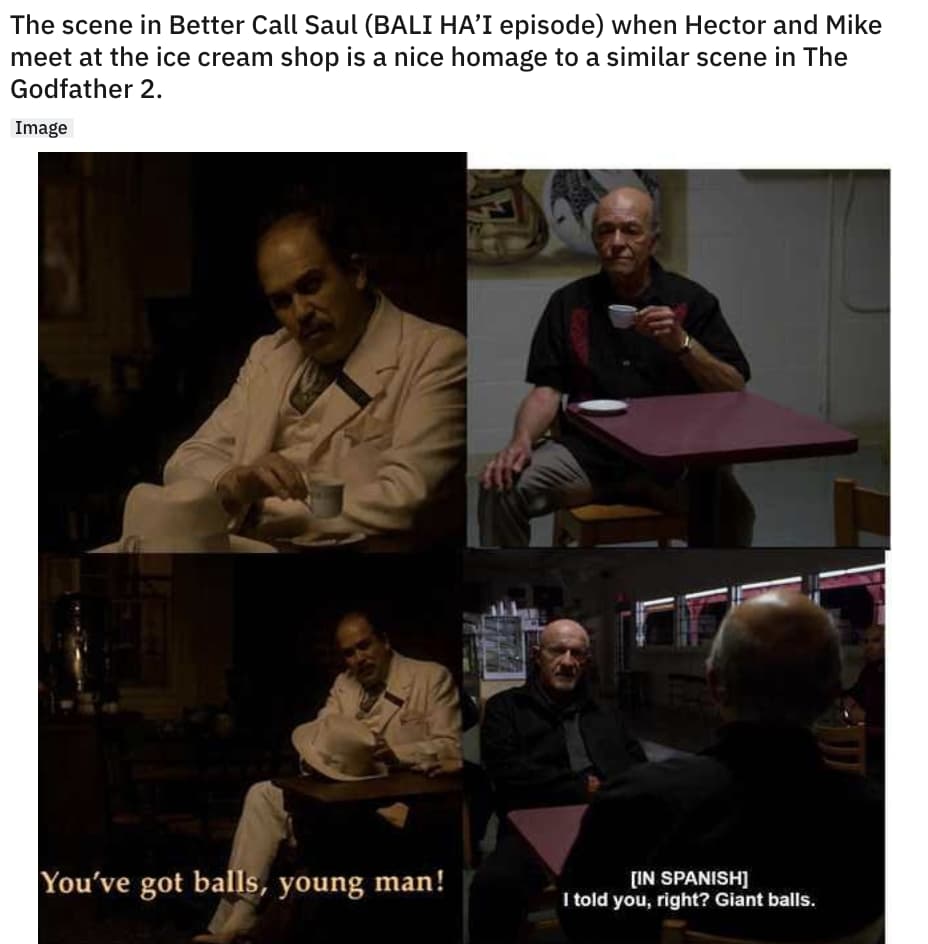 Godfather References