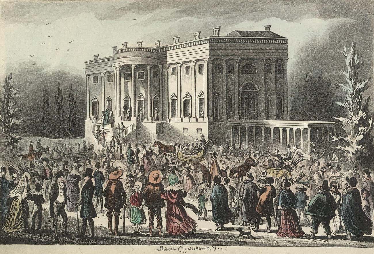 In The 19th Century, Members Of The Public Could Just Wander Into The White House And Meet The President