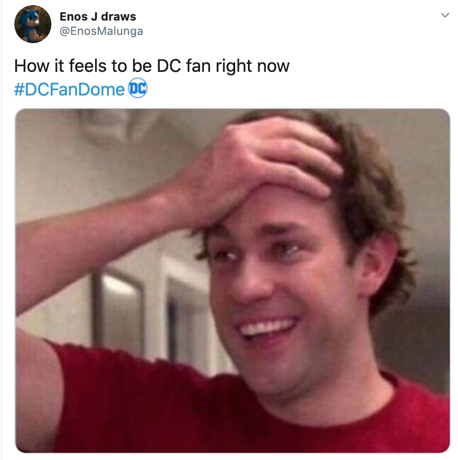 DC Fans Are A Little Overwhelmed on Random Fans React To All Of Super Big Superhero News Announced From DC FanDome