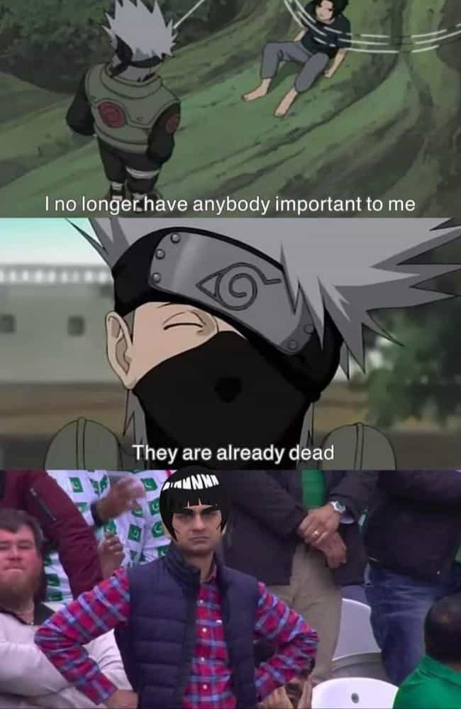 15 Funny Memes  About Kakashi  and Might Guy s  Friendship