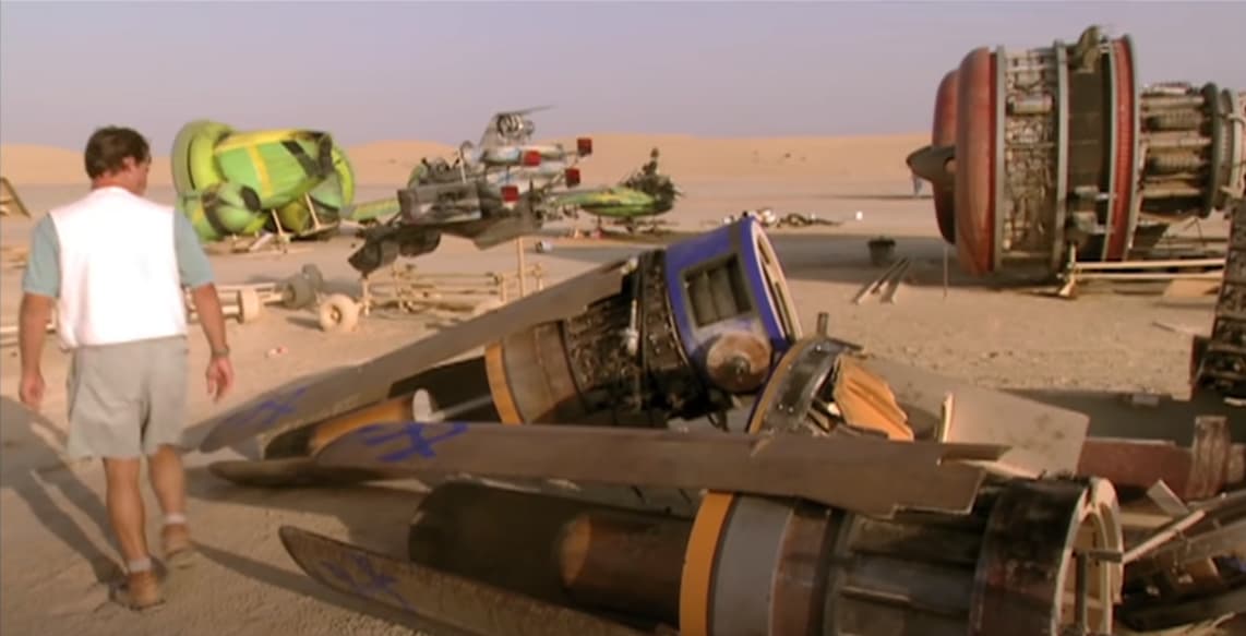 The Podrace Set Was Destroyed The Day Before Filming Was Supposed To Start