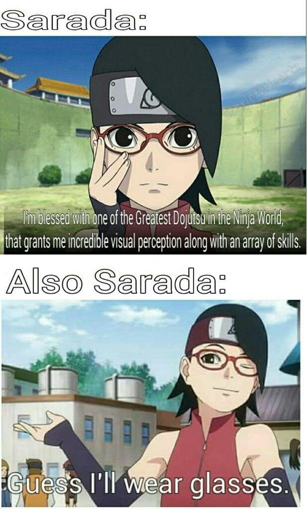 16 Hilarious Memes That Make Fun Of Sarada Uchiha