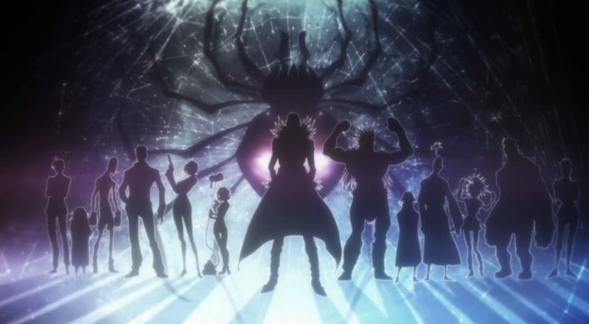 The Phantom Troupe - 'Hunter x is listed (or ranked) 11 on the list The 21 Most Powerful Anime Teams Of All Time