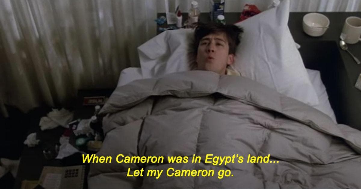 Ferris Bueller Cameron Quotes 16 Cameron Lines Proving He's The Most Lovable Character In 'Ferris  Bueller's Day Off'
