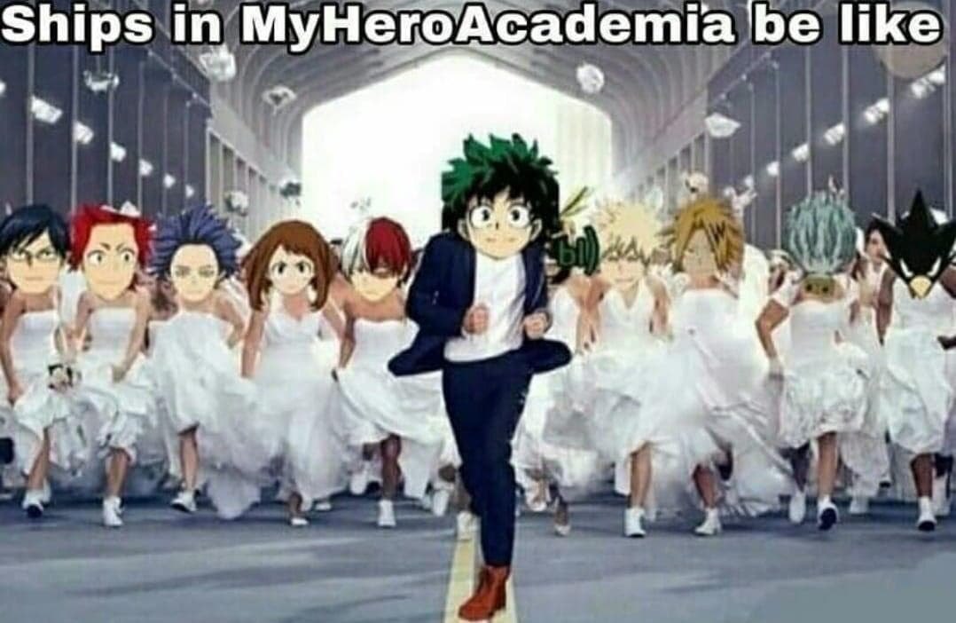 Random Hilarious Memes About MHA Ships That Prove This Fandom Is Wild