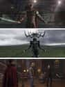 Thor, Loki, and Hela all unsheath their blades in the same way, paying homage to their upbringing.  on Random Small But Meaningful Details From 'Thor: Ragnarok'