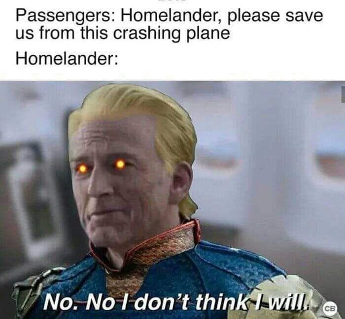 19 Funny Memes About Homelander The Superhero From The Boys That We Love To Hate