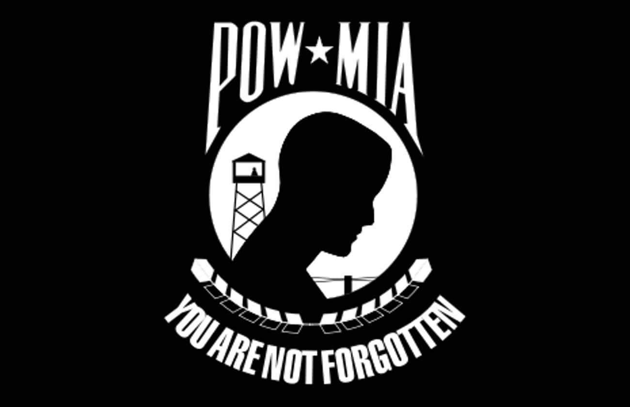 The Profile On The POW/MIA Flag Is Modeled On The Flag Designer's Son 