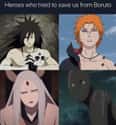 We Should Have Listened on Random Hilarious Memes About Naruto Villains