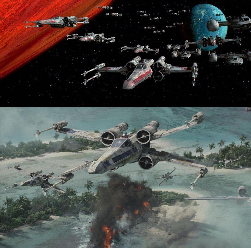 comparison of akbar to rogue one commander