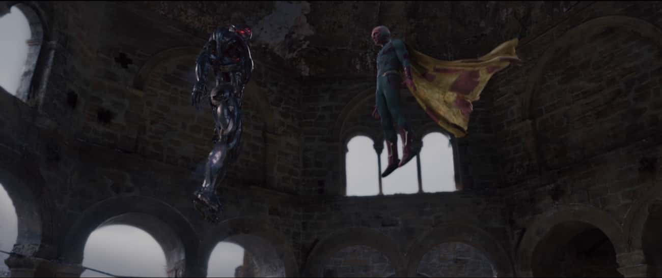 Vision Is Created From Ultron After The Villain Says "Everyone Creates The Thing They Dread"