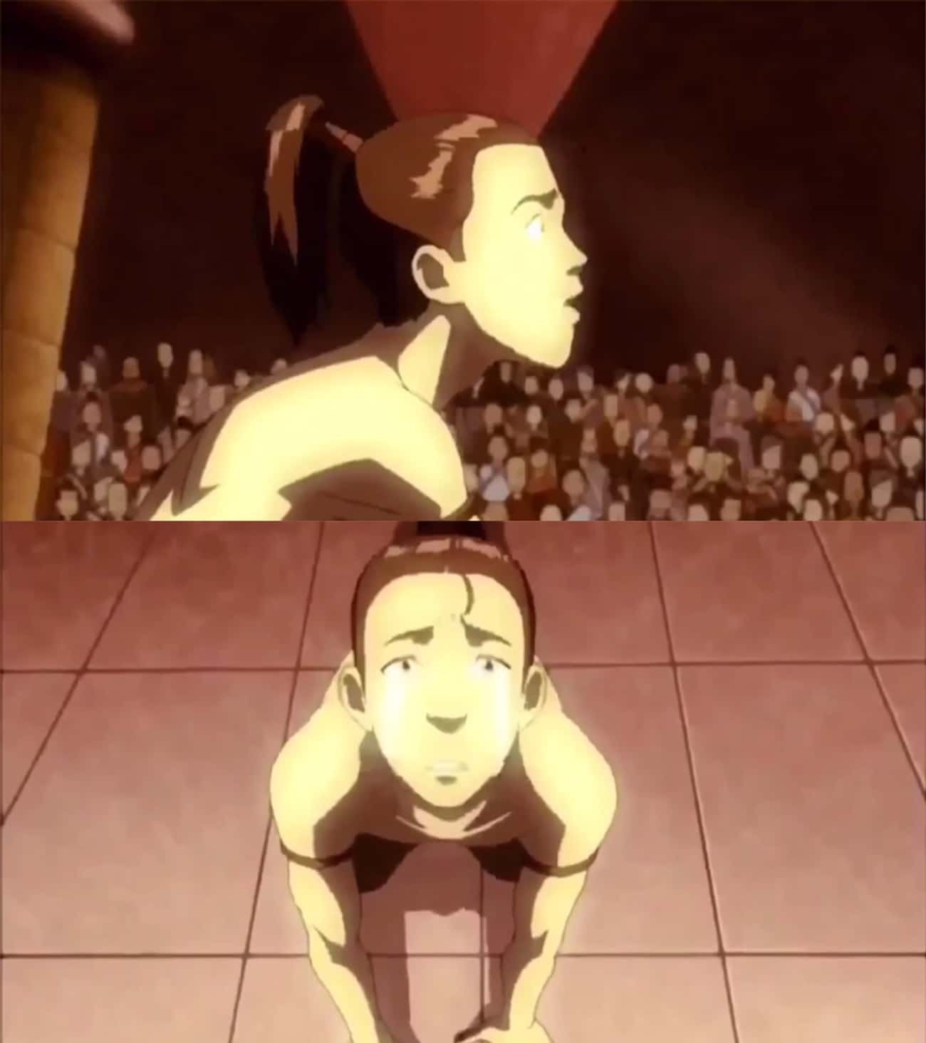 This Look On Zuko's Face (Who Was Thirteen Years Old At The Time) Before His Father Burned His Left Eye