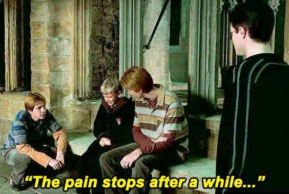 Тест фреда уизли. Джордж Уизли орден Феникса. Джордж Уизли узник Азкабана.