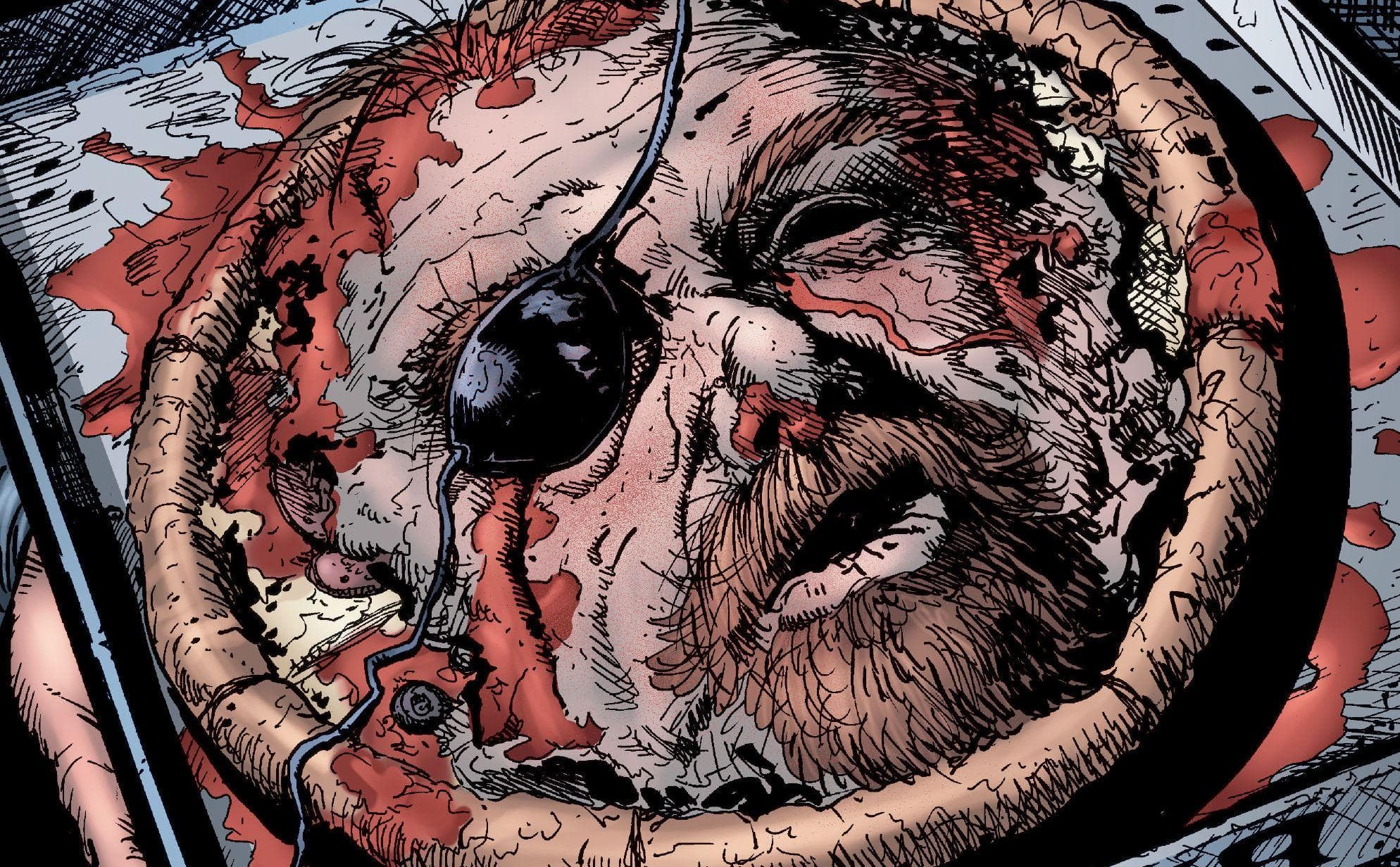 A Man's Face Is Used As A Pizza Topping To Send A Message