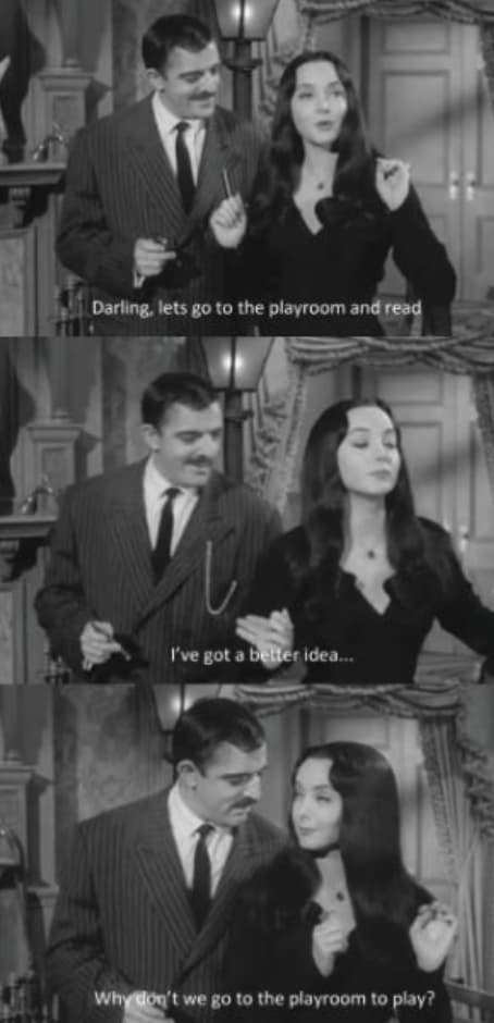 Relationship gomez and morticia