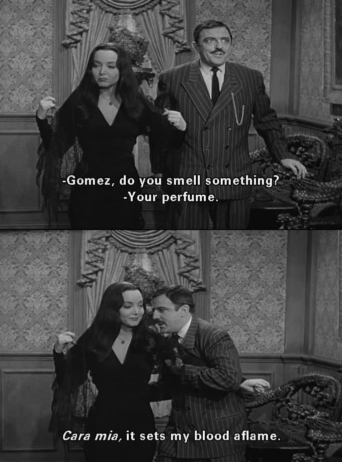 Gomez and morticia relationship