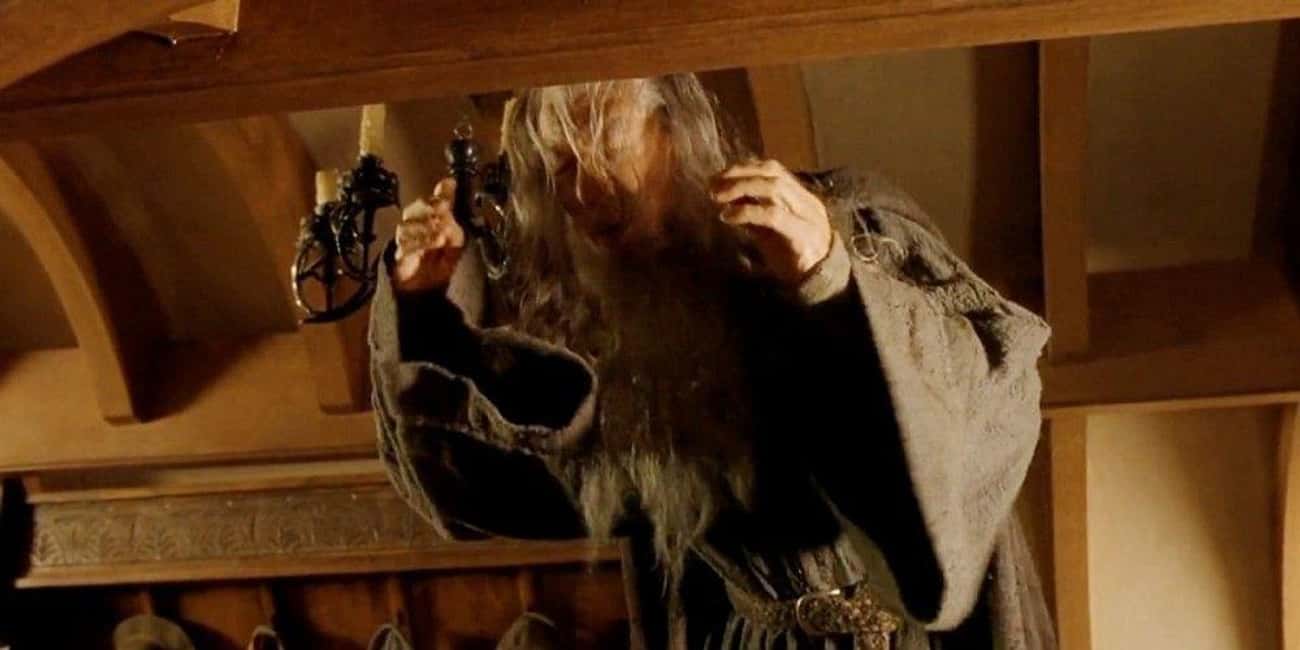 Gandalf Hitting The Ceiling Was Unscripted To Say The Least