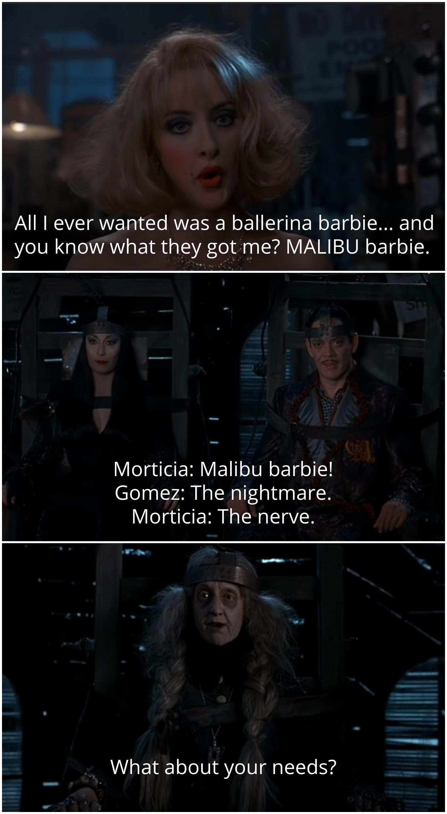 addams family malibu barbie