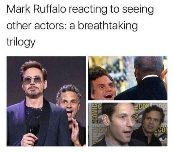 17 Mark Ruffalo Memes That Have Big Dork Energy