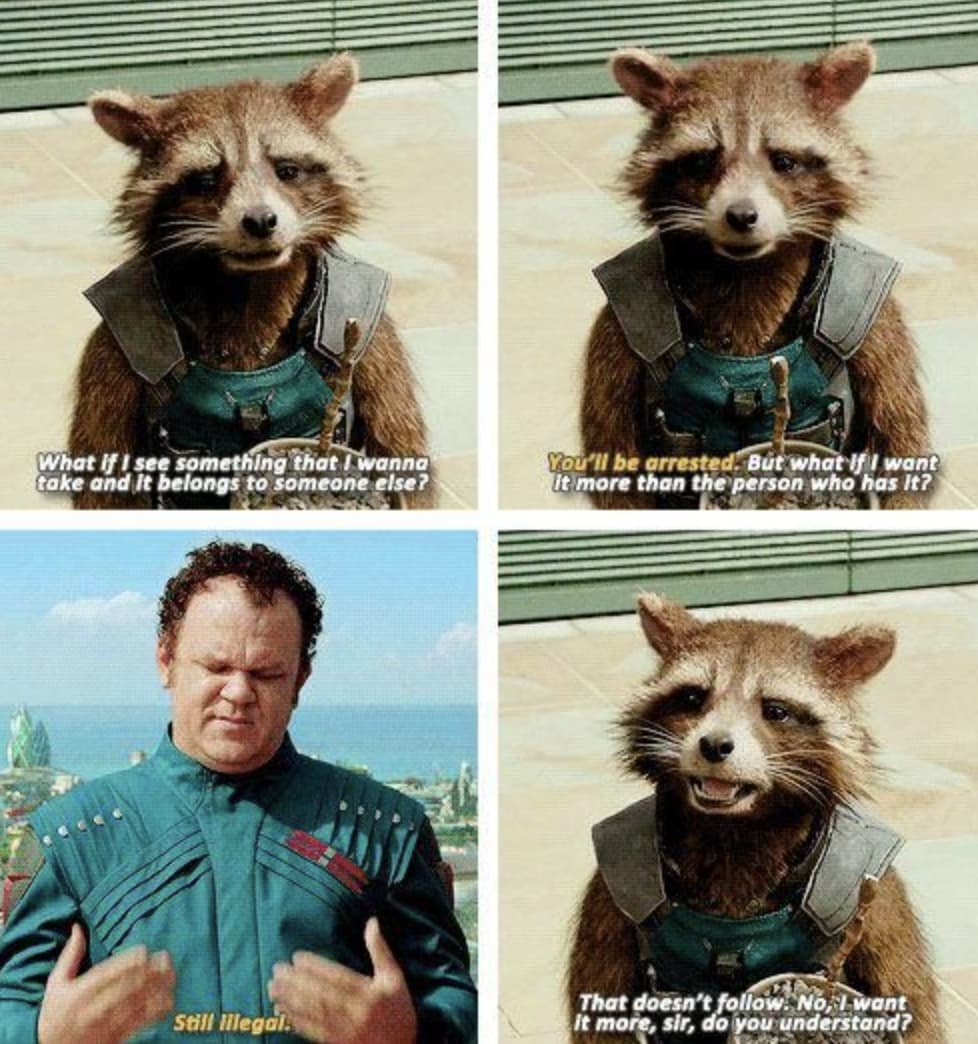 20 Times Rocket Raccoon Was Hilariously Savage