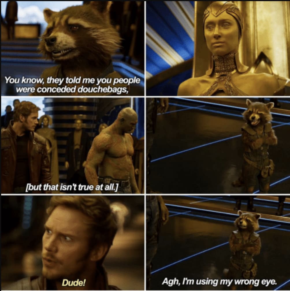20 Times Rocket Raccoon Was Hilariously Savage