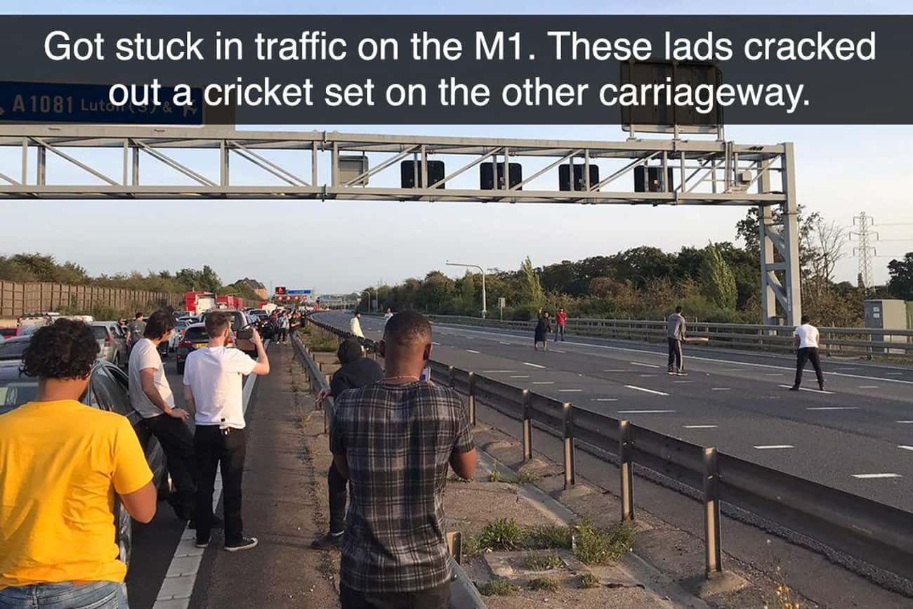 Cricket On The Carriageway