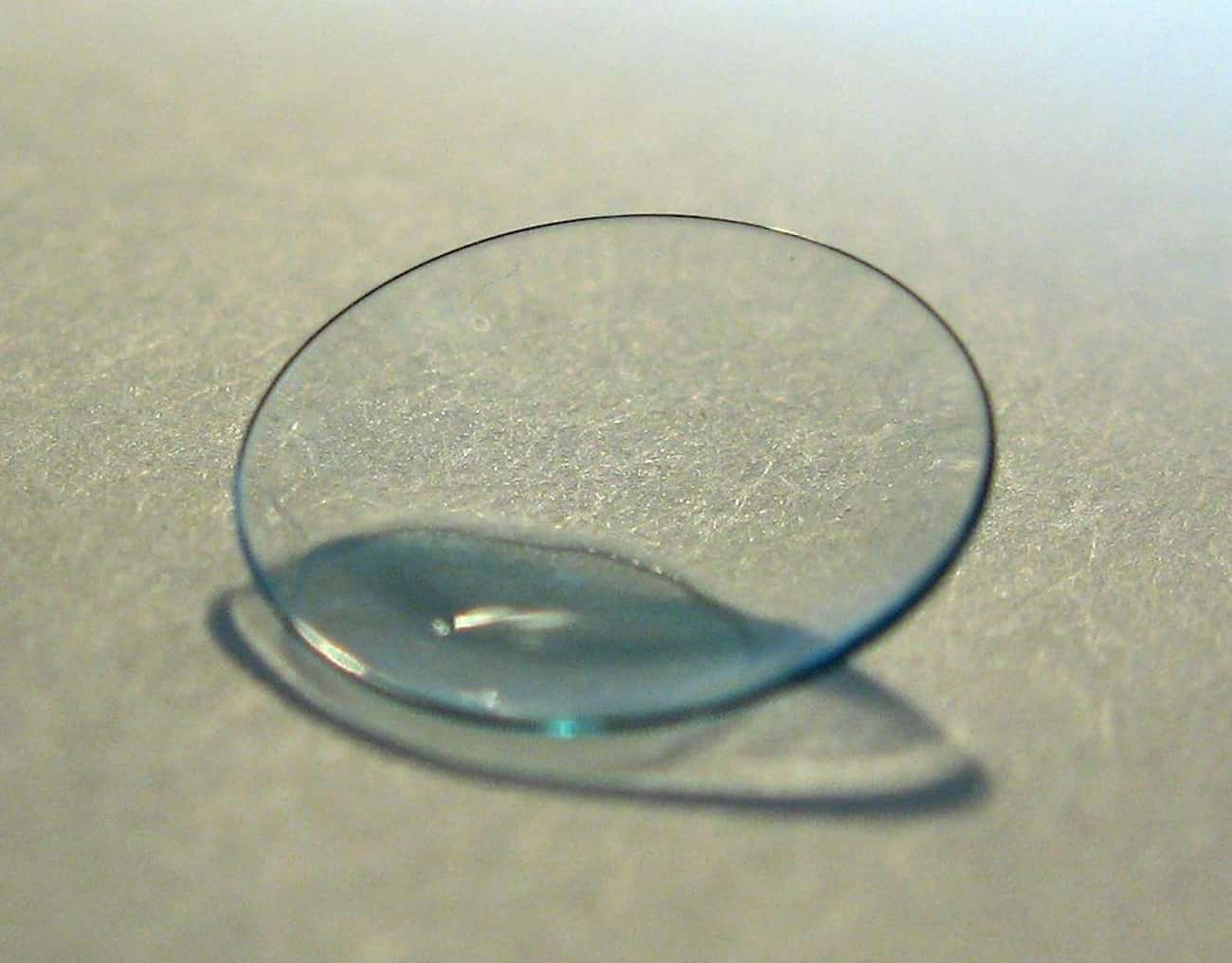 Contact Lenses Were First  Used In 1887 After Leonardo Da Vinci Came Up With Them In 1508