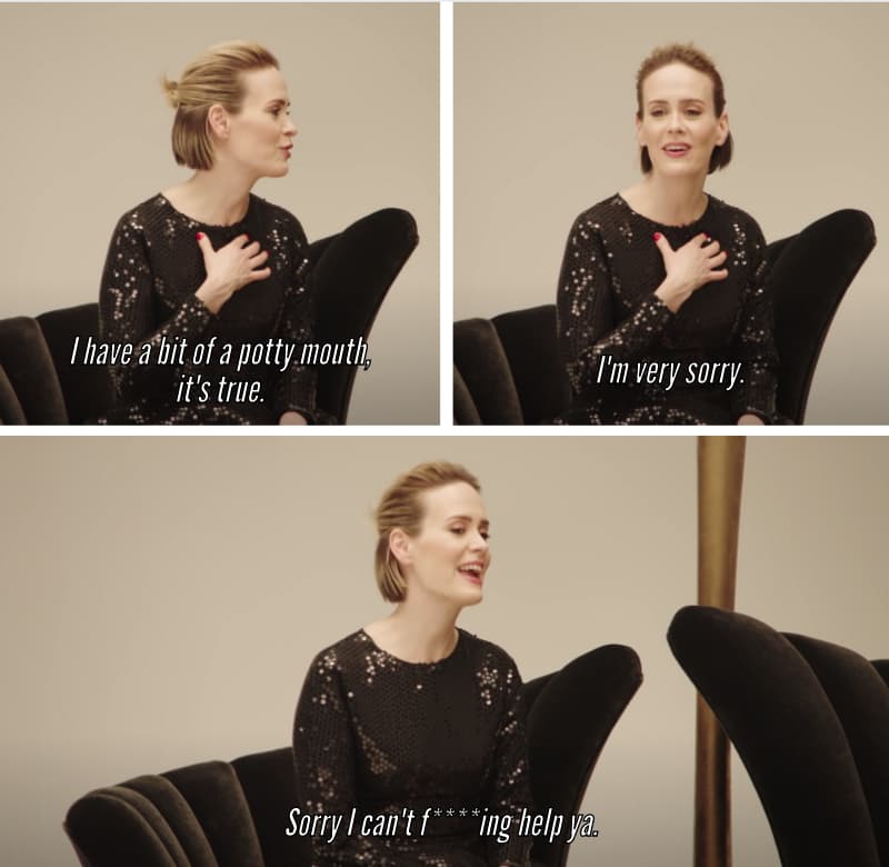 Hilarious Interviews To Help Fuel Your Sarah Paulson Obsession