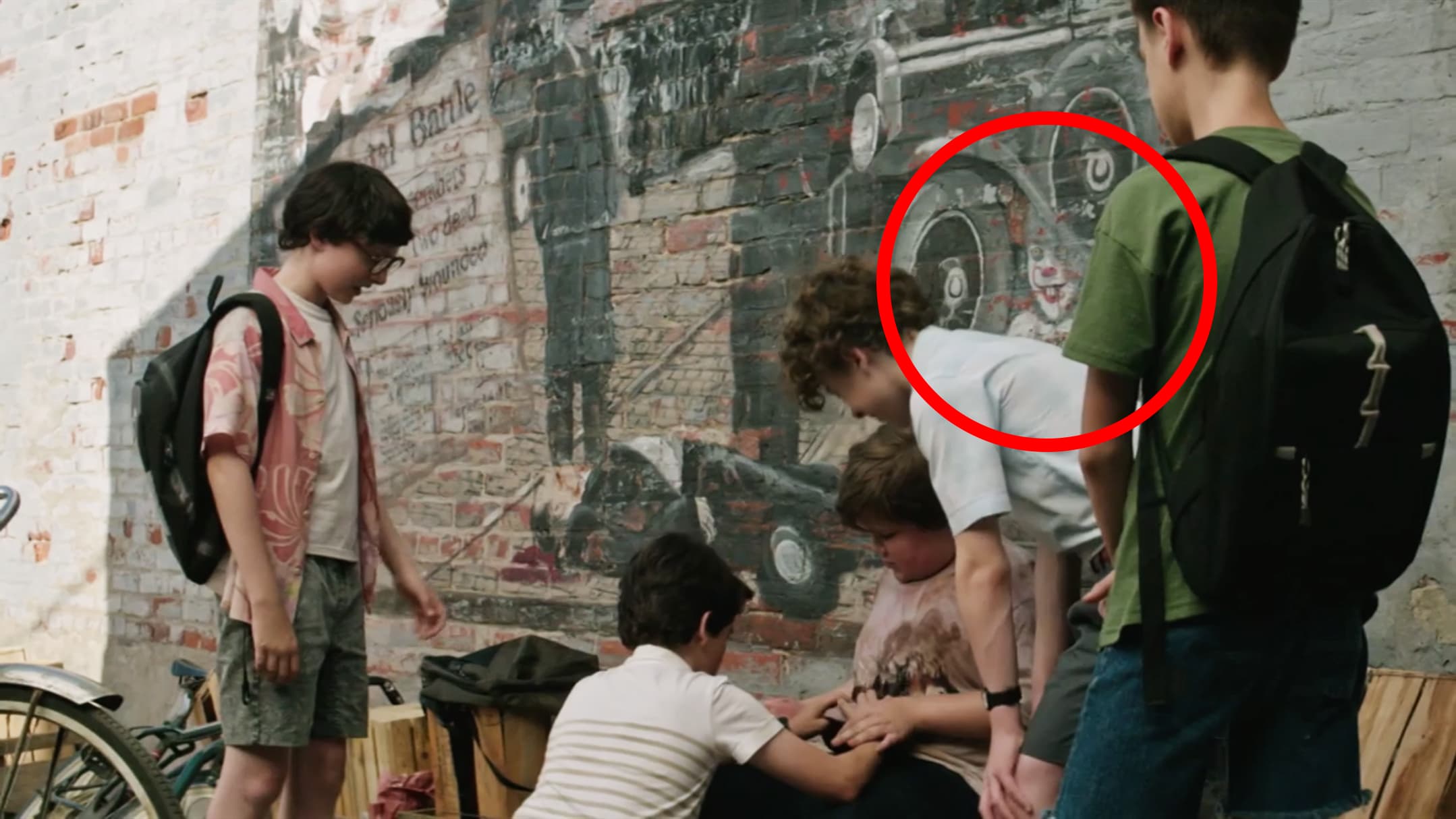 Every Time Pennywise Was Hidden In The Background Of The 'It' Movies