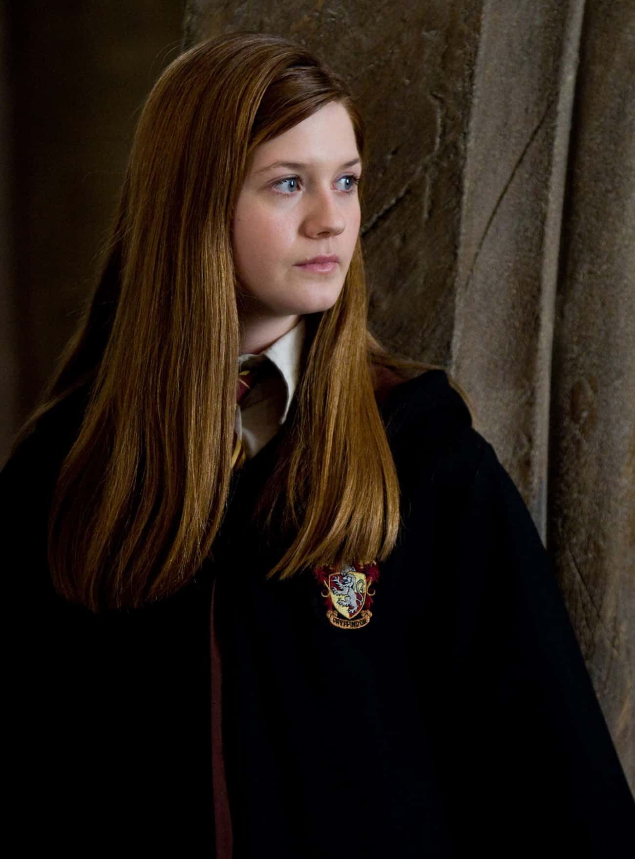Ginny Weasley In The Movies: Blue-Eyed Brunette With Fair Skin