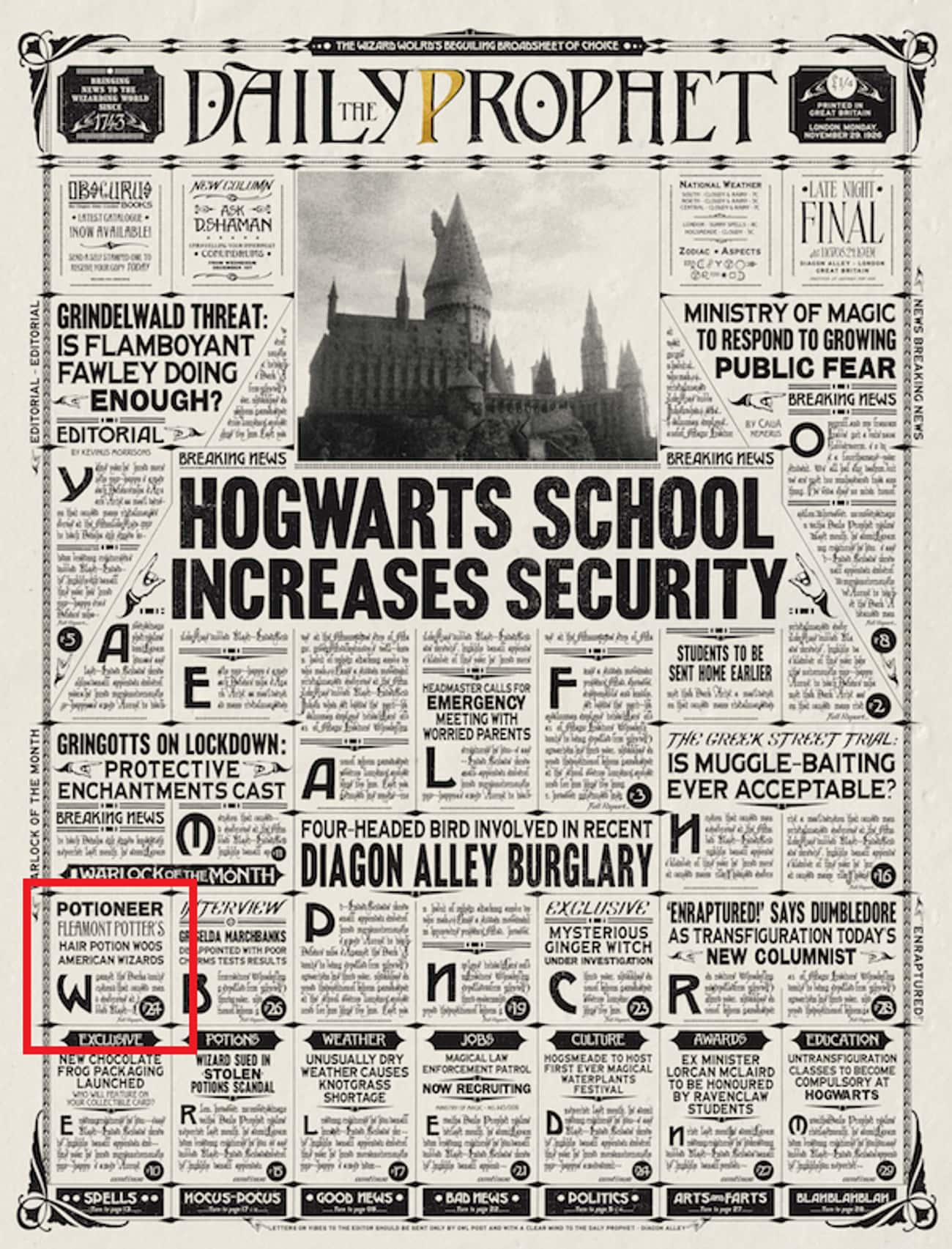 The Daily Prophet Revealed How Harry Potter Came Into His Fortune