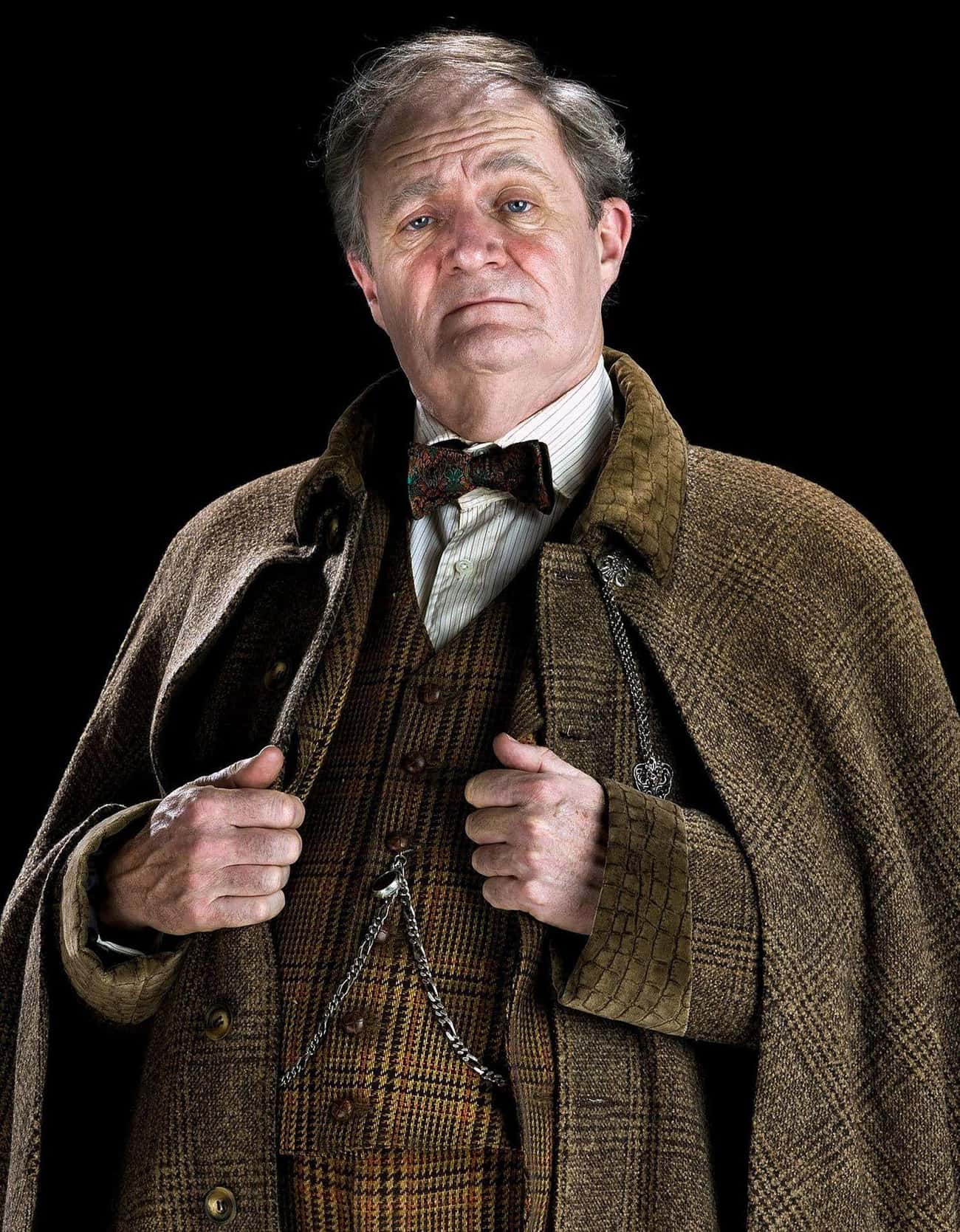 Professor Slughorn In The Movies: Classy Hair