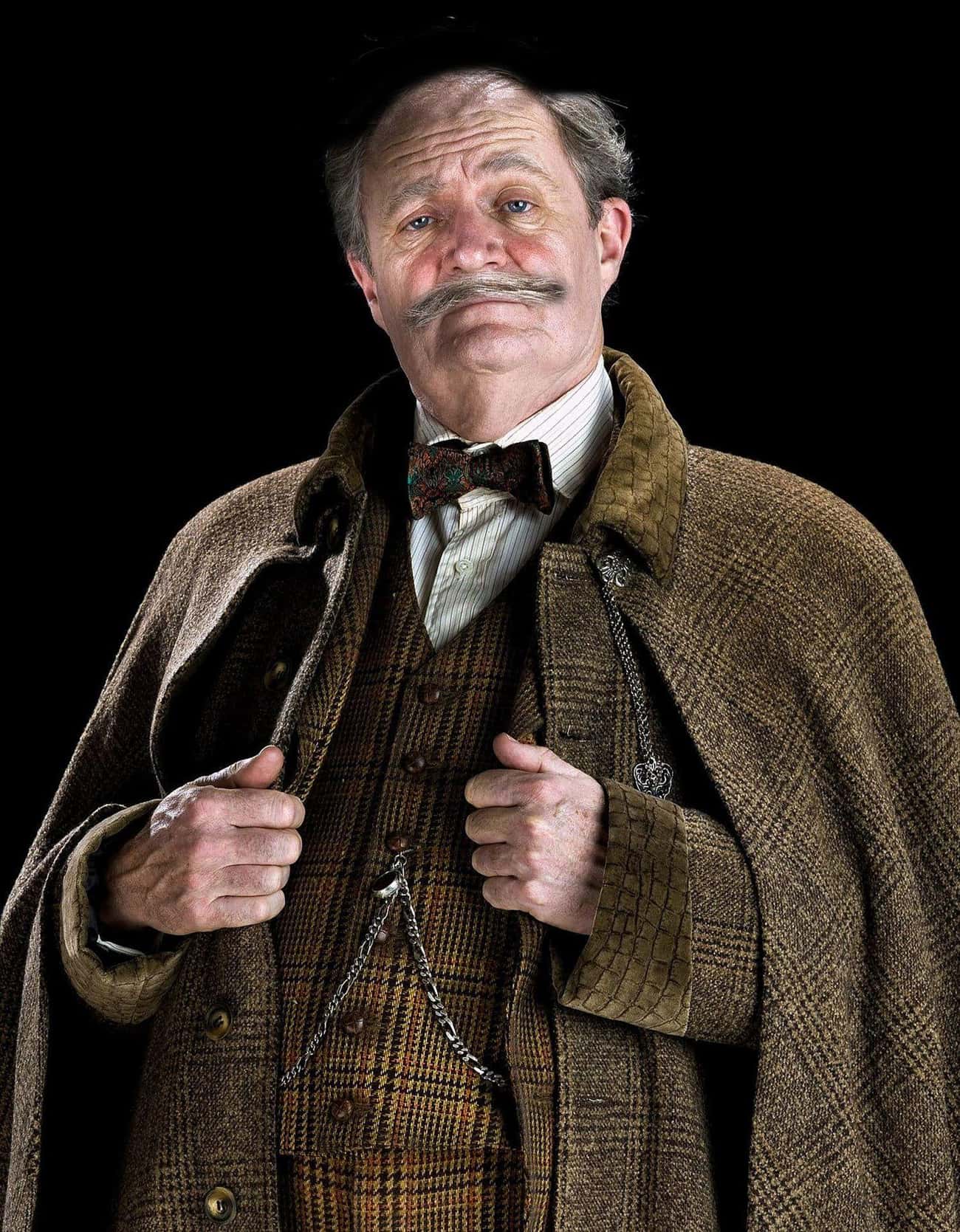 Professor Slughorn In The Books: A Walrus Mustache