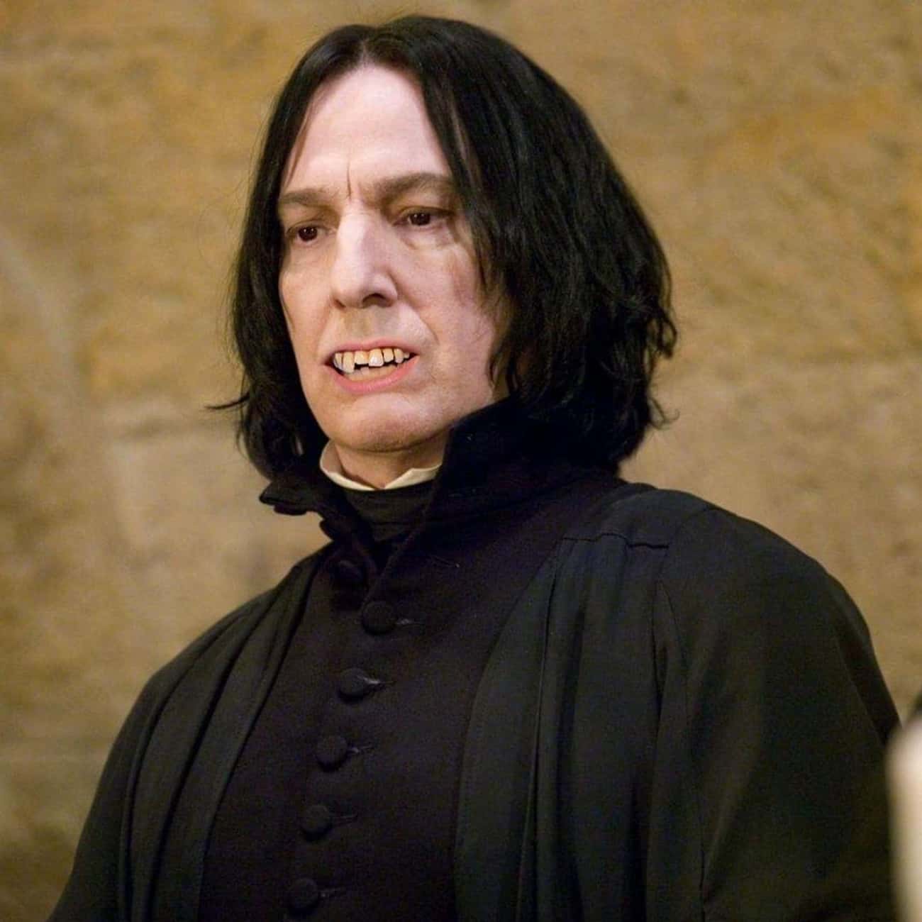 Snape In The Book: Horribly Disgusting Teeth